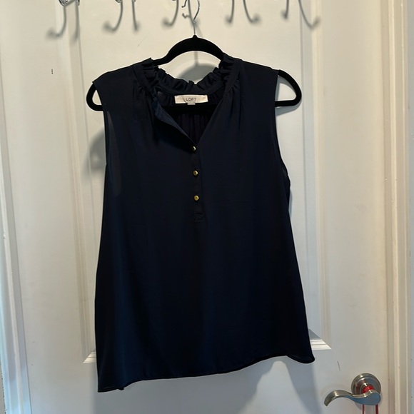 Loft sleeveless blouse - Picture 1 of 5